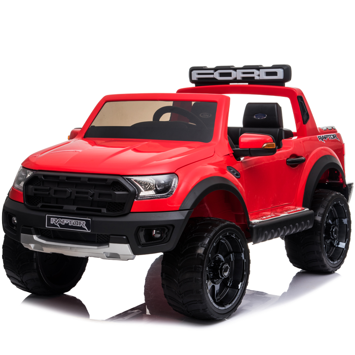 Kids Electric Ride On Ford Ranger Raptor Red - Image 2