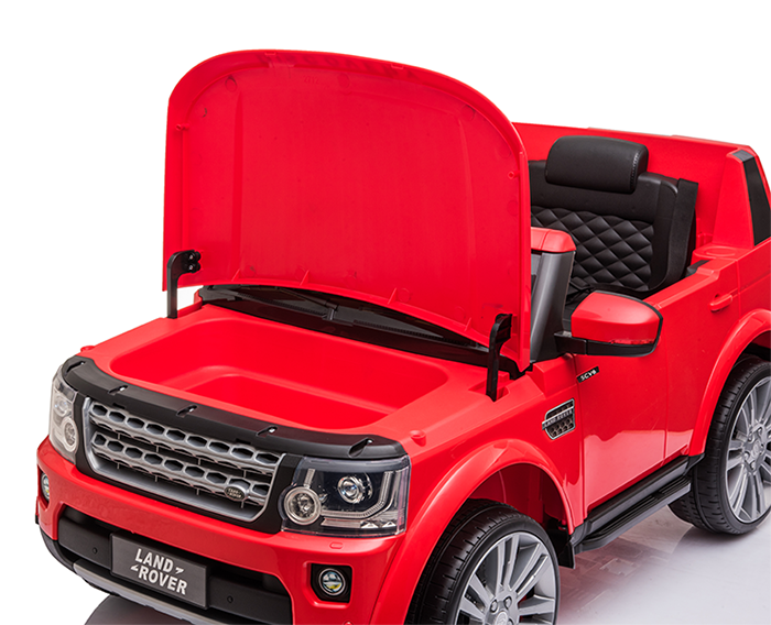 Kids Electric Ride On Land Rover Discovery 12v Single Seat Red - Image 29