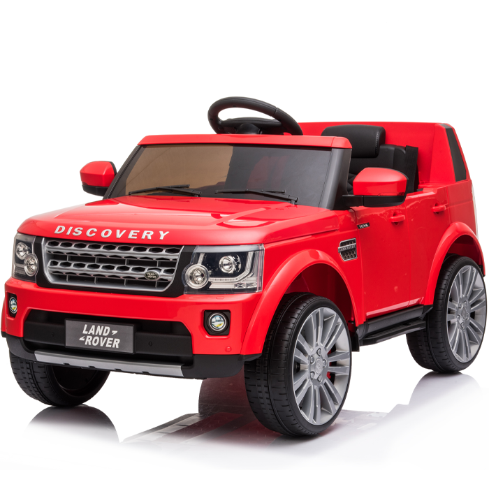 Kids Electric Ride On Land Rover Discovery 12v Single Seat Red - Image 3