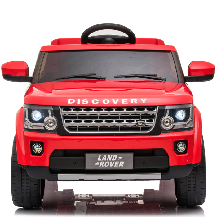 Kids Electric Ride On Land Rover Discovery 12v Single Seat Red - Image 8