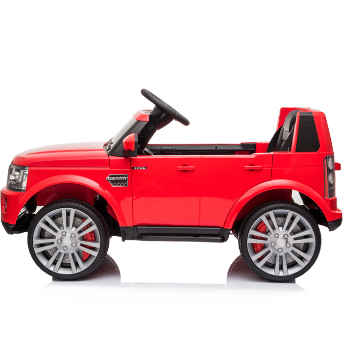 Kids Electric Ride On Land Rover Discovery 12v Single Seat Red - Image 14