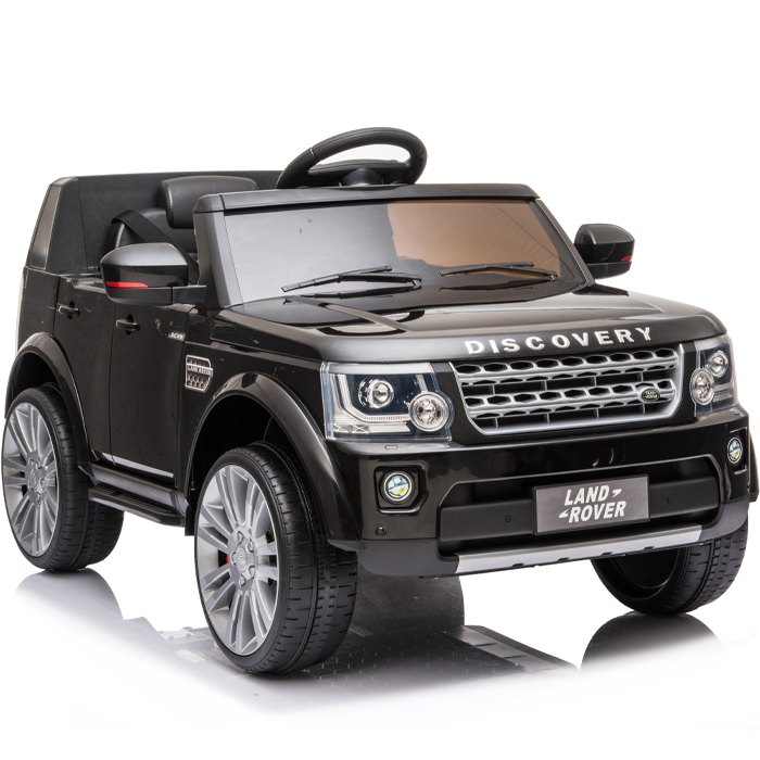 Kids Electric Ride On Land Rover Discovery 12v Single Seat - Black - Image 7