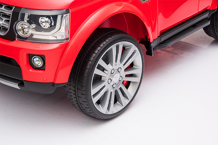 Kids Electric Ride On Land Rover Discovery 12v Single Seat Red - Image 23