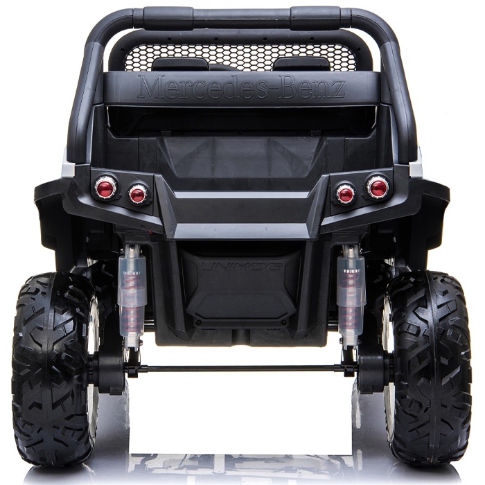 Kids Electric Ride On Mercedes-Benz UniMog White - Image 8
