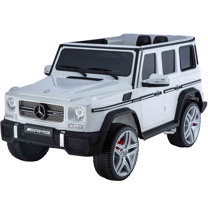 Kids Ride On Electric Car Mercedes G65 AMG White