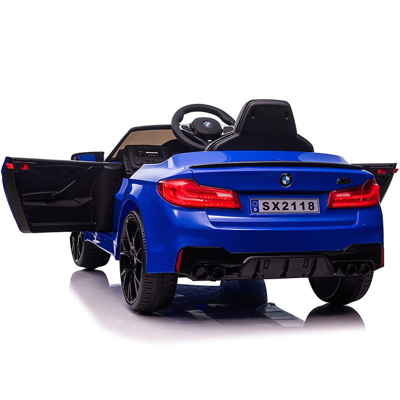 Kids Electric Ride On 12V BMW M5 Convertible Blue