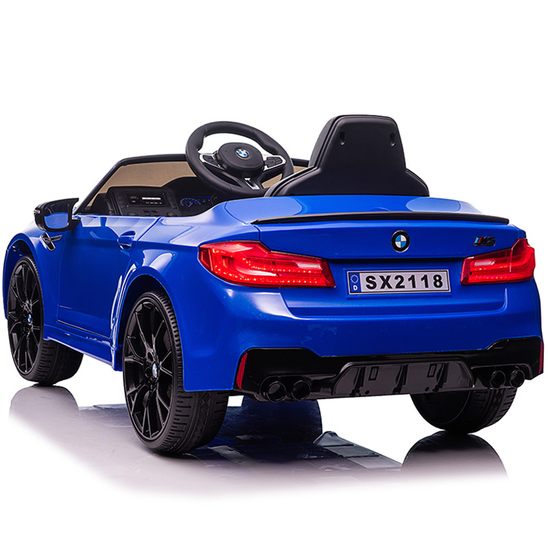 Kids Electric Ride On 12V BMW M5 Convertible Blue