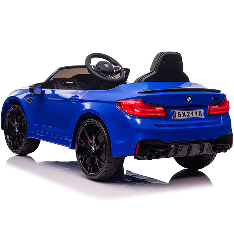 Kids Electric Ride On 12V BMW M5 Convertible Blue