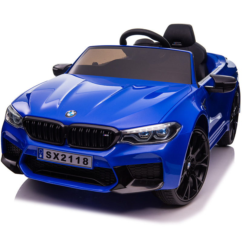 Kids Electric Ride On 12V BMW M5 Convertible Blue