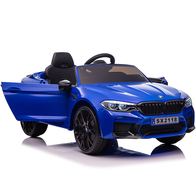Kids Electric Ride On 12V BMW M5 Convertible Blue