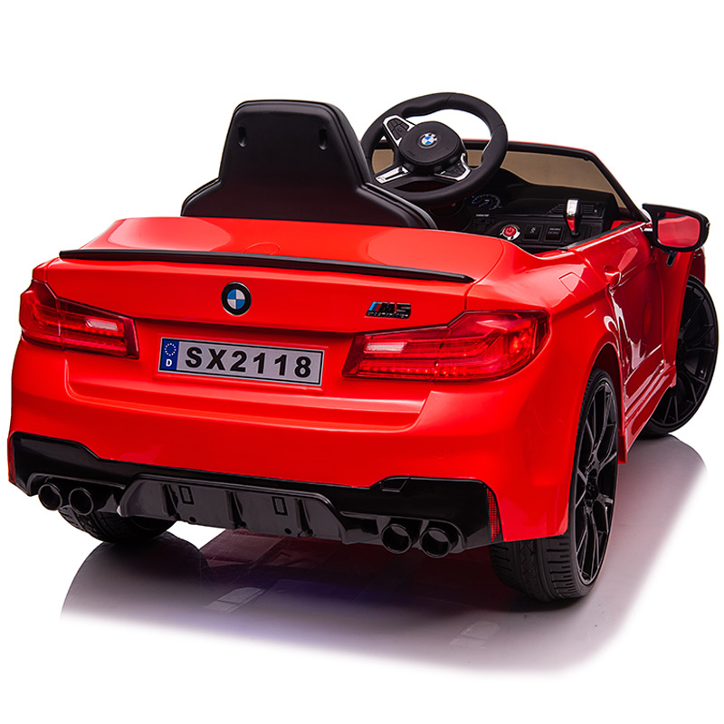 Kids Electric Ride On 12V BMW M5 Convertible Red