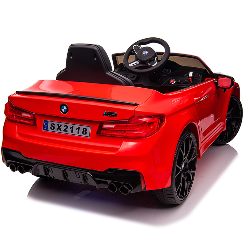 Kids Electric Ride On 12V BMW M5 Convertible Red