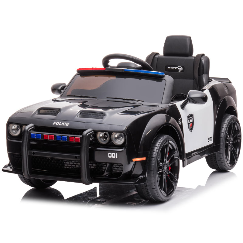 Kids Electric Ride On 12V Dodge Challenger Ride on Police Car