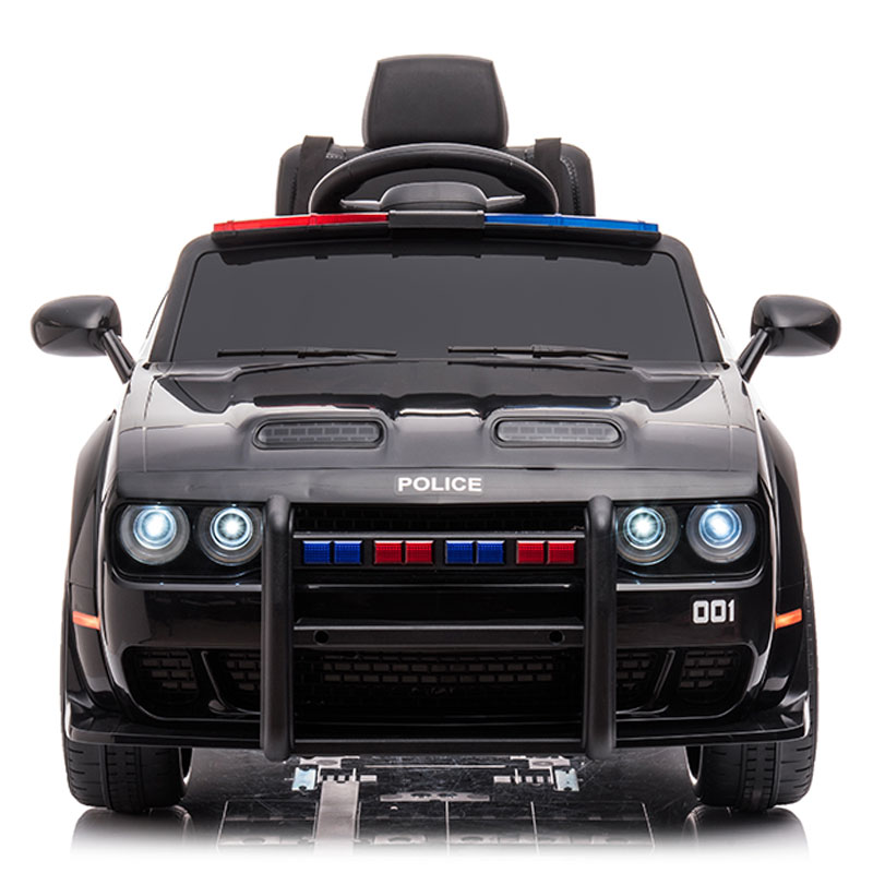 Kids Electric Ride On 12V Dodge Challenger Ride on Police Car