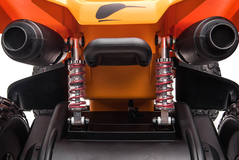 Kids Ride On 12V Electric McLaren Quad Bike Orange