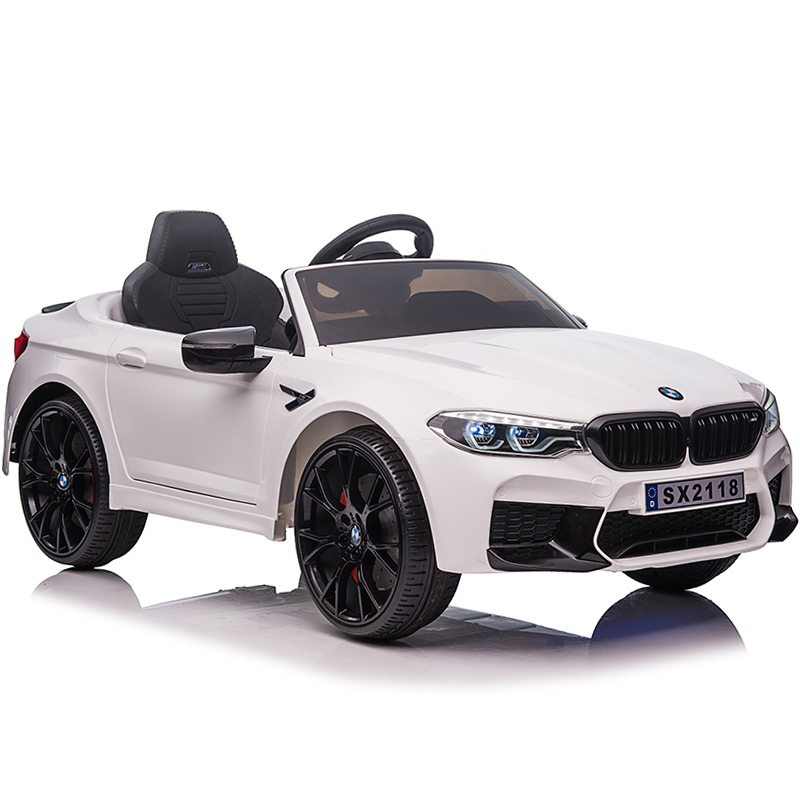 Kids Electric Ride On 12V BMW M5 Convertible White