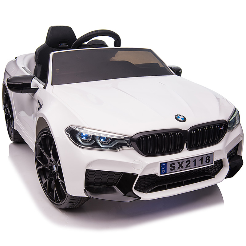 Kids Electric Ride On 12V BMW M5 Convertible White