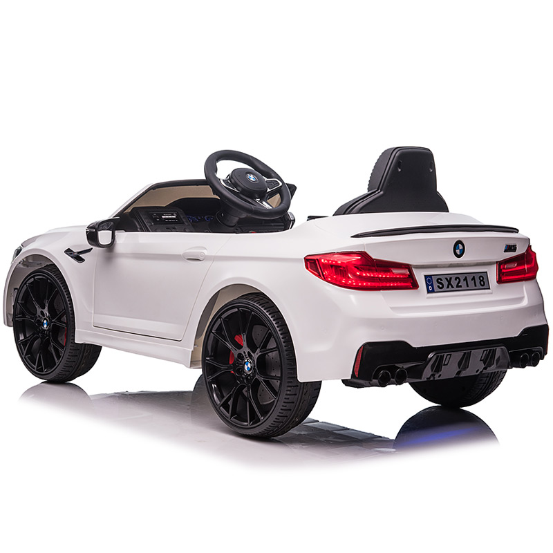 Kids Electric Ride On 12V BMW M5 Convertible White