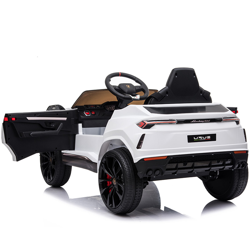 Kids Electric Ride On Car 12V Lamborghini Urus White - Image 7