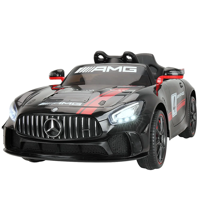 Kids Electric Ride On Mercedes GT4 AMG Black